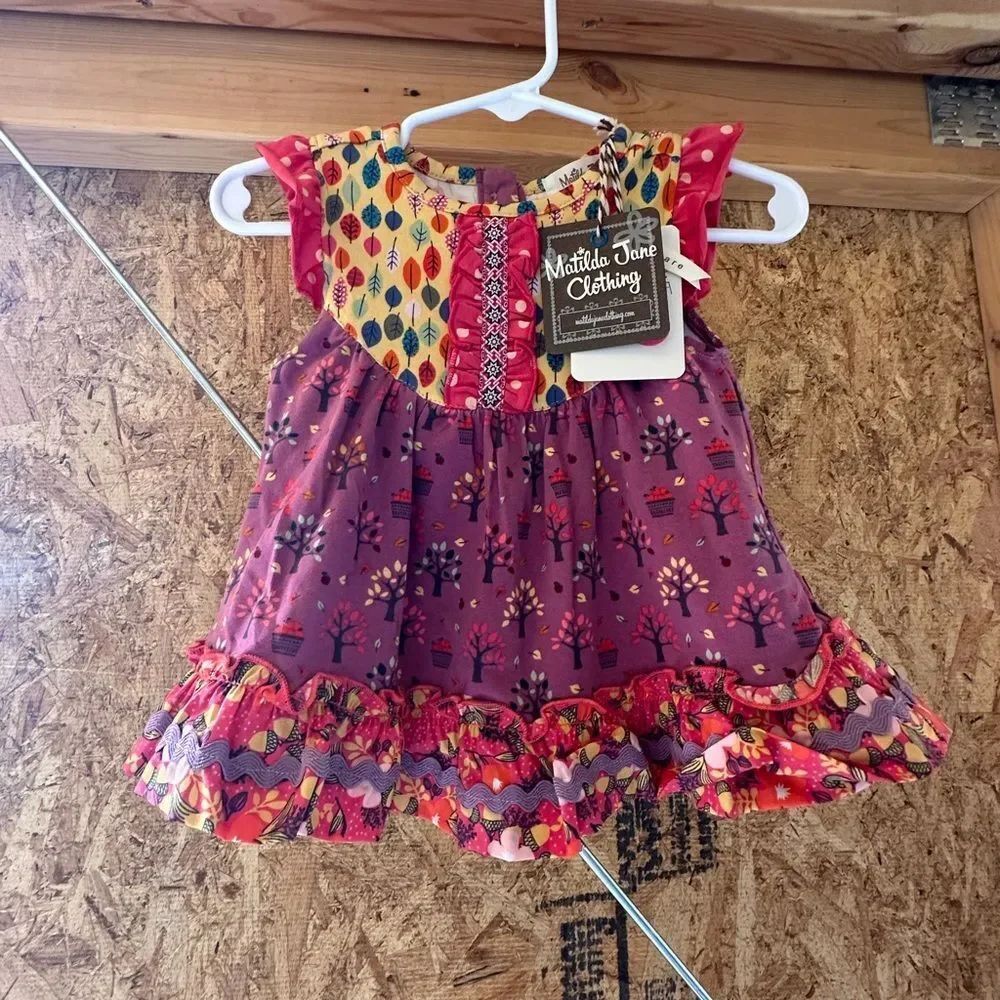 NWT Matilda Jane Girls' Multicolor Dress